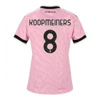 Camisa de Futebol Juventus Teun Koopmeiners #8 Equipamento Secundário Mulheres 2026-27 Manga Curta